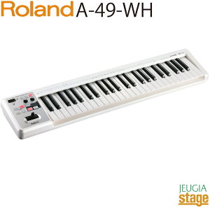 ROLAND A-49 WH (White) MIDI Keyboard Controller [h MIDIL[{[hERg[[ zCg 49ՁyStage-Rakuten Desk Top MusicEKeyboardz