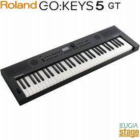 Roland GO:KEYS 5 GT(グラファイト) Music Creation Keyboard ローランド デジタル キーボード / ミュージッククリエーションキーボード 61鍵盤【Stage-Rakuten Keyboard SET】【Stage-Rakuten Synthesizer】 GOKEYS5-GT 黒