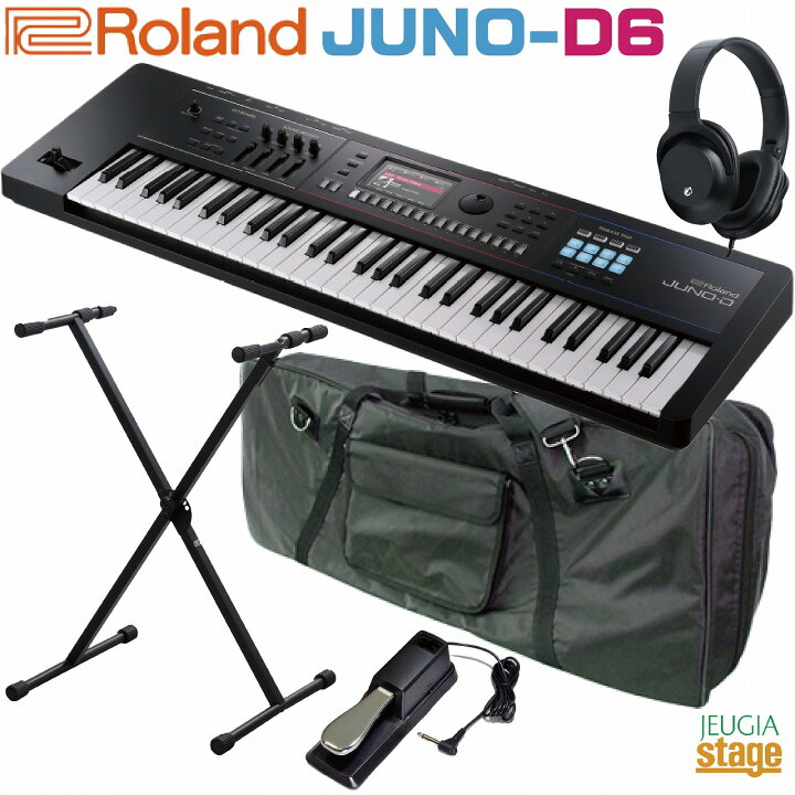 楽天市場】【新製品】Roland JUNO-D6 Synthesizer【ケース・スタンド 