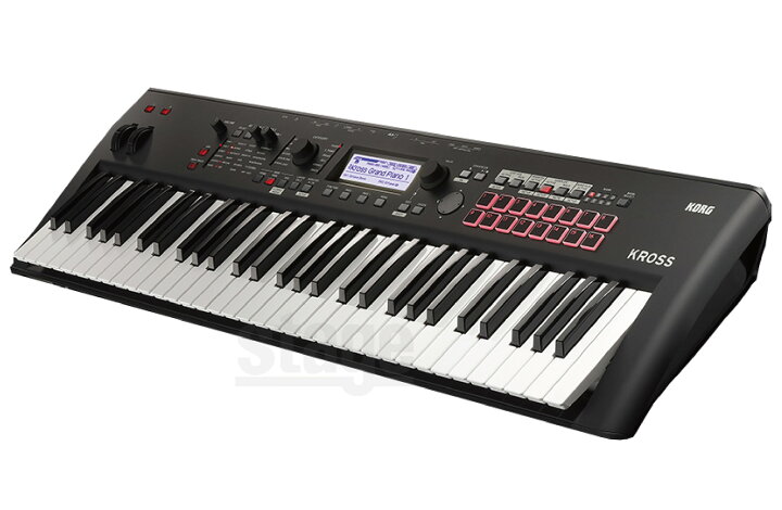 楽天市場】KORG KROSS2-61-MBSynthesizer Workstation Super Matte 