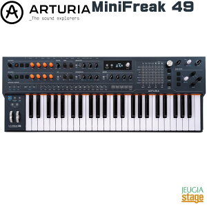 �y�V���i�zARTURIA MiniFreak 49�s Spontaneous Algorithmic Synthesizer �t�A�[�g���A �~�j�t���[�N �X�|���e�B�j�A�X�E�A���S���Y�~�b�N�E�V���Z�T�C�U�[ 49���� �yStage-Rakuten Synthesizer�z