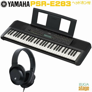 YAMAHA PSR-E283ywbhz() tzPortable Keyboard }n |[^uL[{[h 61 ubNyStage-Rakuten Keyboard SETz