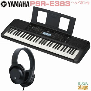 YAMAHA PSR-E383ywbhz() tzPortable Keyboard }n |[^uL[{[h 61 ubNyStage-Rakuten Keyboard SETz