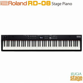 【新製品】Roland RD-08 Stage Pianoローランド ステージピアノ デジタルピアノ【Stage-Rakuten Piano SET】【Stage-Rakuten Synthesizer】電子ピアノ シンセサイザー 88鍵盤