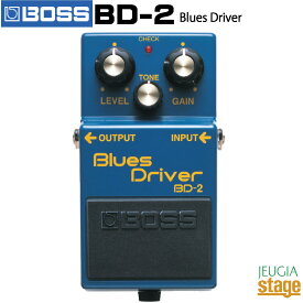 BOSS BD-2 Blues Driverボス エフェクター ブルースドライバー【Stage-Rakuten Guitar Accessory】コンパクト エフェクター オーバードライヴ / ブースターにも最適！