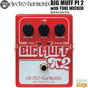 �y�V���i�zElectro-Harmonix BIGMUFF PI 2 with TONE WICKER Dual Op-Amp Fuzz�G���N�g���n�[���j�N�X �r�b�O�}�t2 �E�B�Y �g�[���E�B�b�J�[ �f���A���E�I�y�A���v�E�t�@�Y�yStage-Rakuten Guitar Accessory�z�G���n�� 