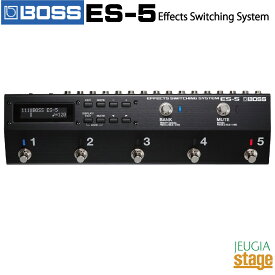 BOSS ES-5 Effects Switching Systemボス ローランド エフェクツ スイッチングシステム / スイッチャー 5ループ【Stage-Rakuten Guitar Accessory】エフェクター
