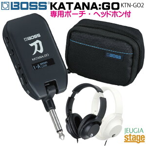 yp|[`Ewbhzt ZbgzBOSS KATANA:GO (KTN-GO2) & CB-KTNGO (KTN-GO Pouch) Personal Headphone Guitar Amplifier{X  J^iS[ c[ M^[/ x[X wbhzAvyStage-Rakuten Guitar Accessoryz
