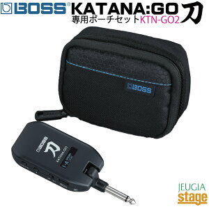 BOSS KATANA:GO (KTN-GO2) & CB-KTNGO (KTN-GO Pouch) �y��p�|�[�` �Z�b�g�z Personal Headphone Guitar Amplifier�{�X �� �J�^�i�S�[ �c�[ �M�^�[/ �x�[�X �w�b�h�z���A���v�yStage-Rakuten Guitar Accessory�z�yStage-Rakuten Desk T