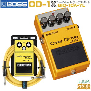 BOSS OD-1X OverDrive I[o[hCu  BIC-10AP[u  TtZbgyStage-Rakuten Guitar AccessoryzGtFN^[