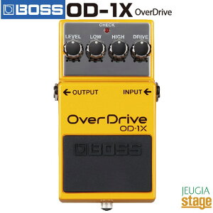 BOSS OD-1X OverDriveボス オーバードライブ【Stage-Rakuten Guitar Accessory】エフェクター effect pedal ボスコン