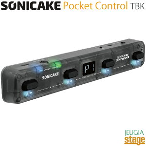 �y�V���i�zSONICAKE Pocket Control QCT-4TBK(Trans Black)ULTRA PORTABLE MIDI-CONTROLLER�\�j�P�[�L �|�P�b�g�R���g���[�� �g�����X�u���b�N �E���g���|�[�^�u���~�f�B�R���g���[���[�yStage-Rakuten Guitar Accessory�z