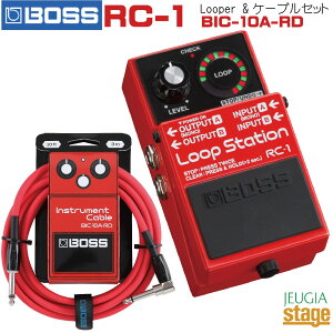 BOSS RC-1 Loop Station {X [vXe[V  BIC-10AP[u  TtZbgyStage-Rakuten Guitar Accessoryz[p[ GtFN^[