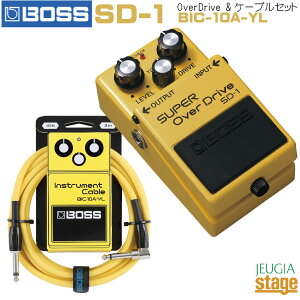 BOSS SUPER OverDrive SD-1 I[o[hCu  BIC-10AP[u  TtZbgyStage-Rakuten Guitar AccessoryzGtFN^[