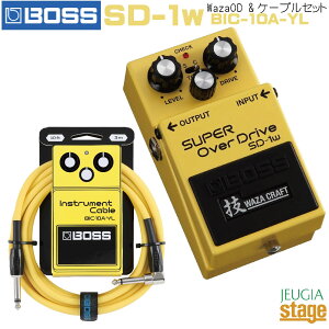 BOSS SUPER OverDrive WAZA CRAFT SD-1W ZI[o[hCu  BIC-10AP[u  TtZbgyStage-Rakuten Guitar AccessoryzGtFN^[