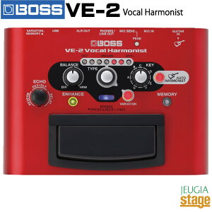 BOSS VE-2 Vocal Harmonist �{�X �{�[�J���n�[���j�X�g�yStage-Rakuten Guitar Accessory�z�n�[���j�[ �G�t�F�N�^�[