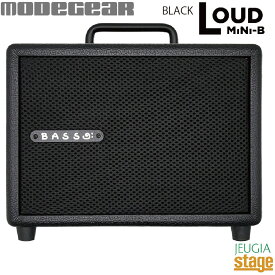 MODEGEAR LOUD MINI-B BLACKモードギア ラウドミニ ベースアンプ ブラック【Stage-Rakuten Guitar Accessory】15wat Bass Amp 電池駆動 ポータブル