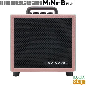 MODEGEAR MINI-B PINKモードギア ベースアンプ ピンク【Stage-Rakuten Guitar Accessory】15wat Bass Amp 電池駆動 ポータブル