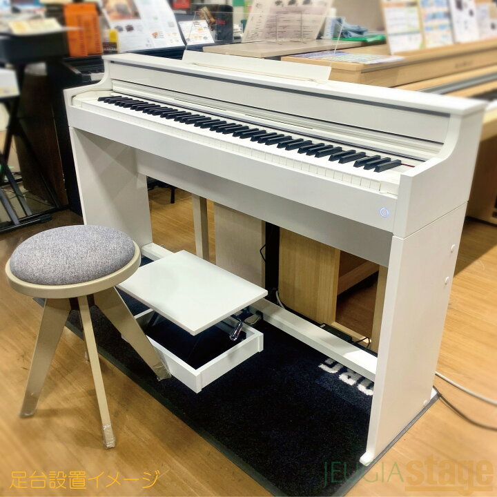 楽天市場】電子ピアノ＆キーボード用アクセサリーセット(白)【ピアノ 