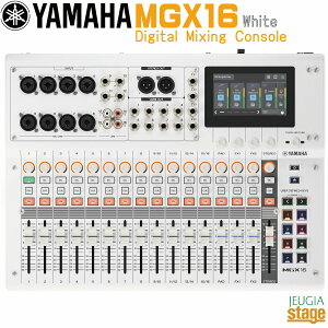 �y2��6�������F���\�񏳂蒆�zYAMAHA MGX16 W(White)22-Channel Digital Mixing Console SMGX16W ���}�n 22�`�����l�� �f�W�^�� �~�L�V���O �R���\�[���yStage-Rakuten Public Address�z�yStage-Rakuten Desk Top Music�z���C�u�n