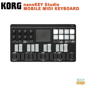 KORG nanoKEY Studio MOBILE MIDI KEYBOARDRO MIDIL[{[hyStage-Rakuten KeyboardzyStage-Rakuten Desk Top Musicz