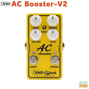 Xotic AC Booster V2ACB-V2�G�L�]�`�b�N �u�[�X�^�[�yStage-Rakuten Guitar Accessory�z�G�t�F�N�^�[ effector effect pedal