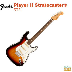 Fender Player II Stratocaster, Rosewood Fingerboard, 3-Color SunbursttF_[ vC[II XggLX^[ 3J[To[Xg 3g[To[XgyStage-Rakuten GuitarzGLM^[ 