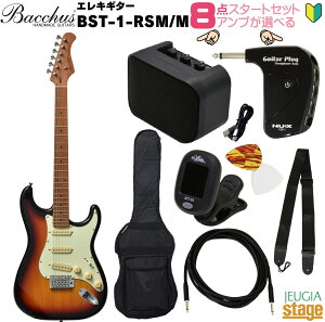 yAv8_ZbgtzBacchus BST-1-RSM/M 3TS SETobJX GLM^[ [XebhCv jo[XV[Y 3g[To[XgyStage-Rakuten Guitar SETzS lC  X^[g Xg