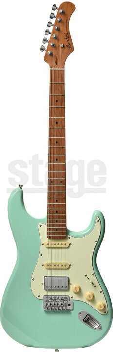 楽天市場】Bacchus BST-2-RSM/M SFG Surf Greenバッカス エレキギター 