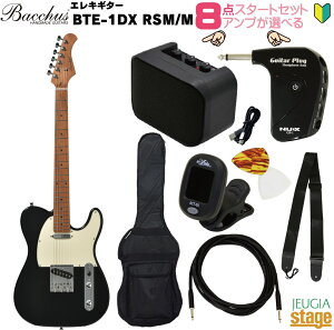 yAv8_ZbgtzBacchus BTE-1DX RSM/M BLK SETobJX GLM^[ [XebhCv jo[XV[Y ubNyStage-Rakuten Guitar SETzS lC  X^[g eLX^[