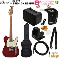 楽天市場】bacchus バッカス テレキャスター（カラーレッド）（楽器 