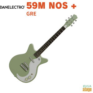 DANELECTRO 59M NOS + GRE(KEEN GREEN)_GNg GNgbNEM^[ L[O[yStage-Rakuten GuitarzGLM^[ 