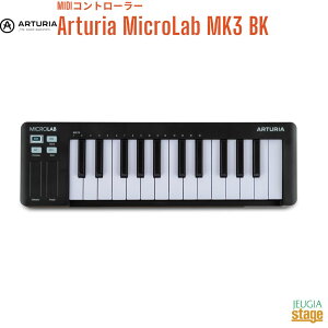 Arturia MIDI�R���g���[���[ MicroLab MK3�A�[�g���A �}�C�N�����{ �}�[�N3�y��3����z�yStage-Rakuten Synthesizer�z ���^ 25��