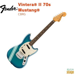 Fender VinteraR II '70s Competition MustangR, Rosewood Fingerboard, Competition BurgundytF_[ Be RyeBVEX^O RyeBVEo[KfByStage-Rakuten GuitarzGLM^[ 