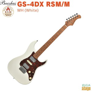 Bacchus GS-4DX RSM/M WH(White)obJX GLM^[ [XebhCv XggLX^[ zCgyStage-Rakuten GuitarzRC^bv 