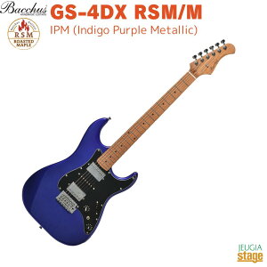 Bacchus GS-4DX RSM/M IPM(Indigo Purple Metallic)obJX GLM^[ [XebhCv XggLX^[ CfBSp[v^bNyStage-Rakuten GuitarzRC^bv 