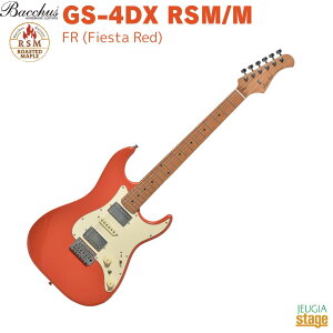 Bacchus GS-4DX RSM/M FR(Fiesta Red)obJX GLM^[ [XebhCv XggLX^[ tBGX^bhyStage-Rakuten GuitarzRC^bv 