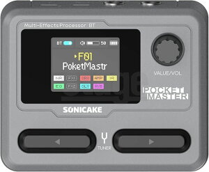 SONICAKE Pocket Master QME-10�\�j�P�[�L �|�P�b�g�}�X�^�[�yStage-Rakuten Guitar Accessory�z�}���`�G�t�F�N�^�[ �R���p�N�g�T�C�Y Effector Effect pedal