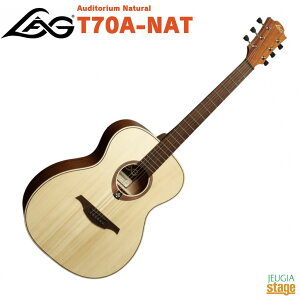 LAG GUITARS T70A-NATAuditorium Cutaway Acoustic-ElectricO g^ i`ETe yStage-Rakuten Guitar SETzAR[XeBbNM^[ ARM tH[NM^[ GAR x[W Natural