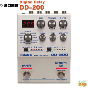 BOSS Digital Delay DD-200200 Series�{�X �f�W�^���f�B���C 200�V���[�Y�yStage-Rakuten Guitar Accessory�zeffector effect pedal