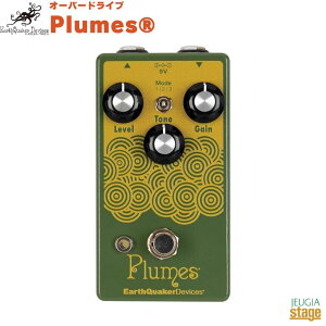Earth Quaker Devices PlumesR�A�[�X�N�G�C�J�[�f�o�C�Z�X EQD �v���[���X �I�[�o�[�h���C�u�yStage-Rakuten Guitar Accessory�z�G�t�F�N�^�[ �R���p�N�g�G�t�F�N�^�[ effector effect pedal �c�� TS�n