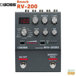 BOSS Reverb RV-200200 Series�{�X ���o�[�u 200�V���[�Y�yStage-Rakuten Guitar Accessory�zeffector effect pedal �c��