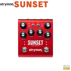 strymon SUNSET OVERDRIVE�X�g���C���� �T���Z�b�g �I�[�o�[�h���C�u�yStage-Rakuten Guitar Accessory�z�G�t�F�N�^�[ effector effect pedal �c�݌n