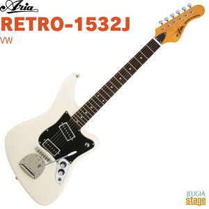 Aria RETRO-1532J VW(Vintage White)RETRO CLASSICSAA GLM^[ gNVbNX Be[WzCgyStage-Rakuten Guitarz rU[