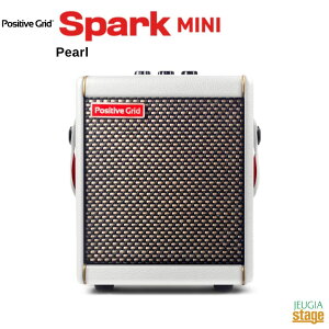 Positive Grid Spark MINI Pearl M^[Av|WeBuObh Xp[N~j p[yStage-Rakuten Guitar Accessoryz White zCg |[^u BluetoothXs[J[ 10W