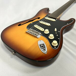 Fender Limited Edition Suona StratocasterR Thinline, Ebony Fingerboard, Violin BurstyXWiztF_[ XggLX^[ VC oCIo[Xg  ~ebhyStage-Rakuten GuitarzGL