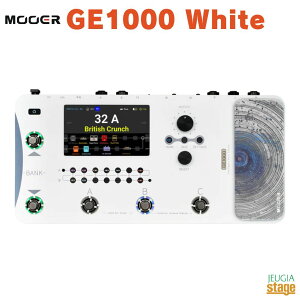 Mooer GE1000 White[A[ GEV[Y M^[ }`GtFN^[ zCg yStage-Rakuten Guitar Accessoryzeffector effect pedal AvfOf USBI[fBIC^[tFCX ^b`XN