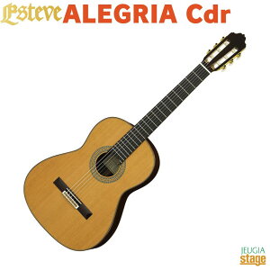 Esteve ALEGRIA Cdr【Made in SPAIN】Classical Guitarsエステべ クラシックギター アレグリア【スペイン製】【Stage-Rakuten Guitar】 ガットギター 650mmスケール 単板