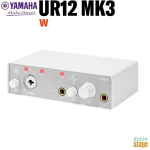 YAMAHA UR12MK3 WUSB Audio Interface White}n USBI[fBIC^[tF[X zCgyStage-Rakuten Desk Top Musicz^ zM DTM 2in2out USB 2.0 Type-C  lC Steinberg X^Co[O 