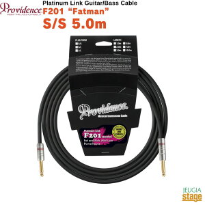 Providence F201 gFatmanh 5.0M S/SPlatinum Link Guitar/Bass CablevBfX V[hP[u t@bg}yStage-Rakuten Guitar Accessoryz